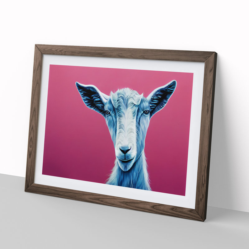 Goat In Colour Vol.3 - Single Picture Frame Print