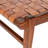 Genuine Leather Upholstered Bench