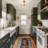 Alderman 3-Light Glam Semi Flush Mount Ceiling Light