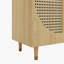 Armoire de rangement 63 po Mid-Century