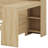 Daybed With Trundle Side Bookcase And Desk Pine Wood Captains Bed With Storage Headboard-740214358-740214347