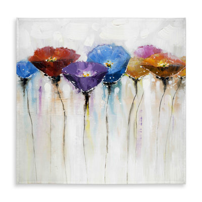 Colorful Flowers Tablecloth | Modern Floral Decor for Home