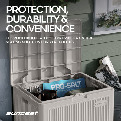 Petite boîte de rangement Suncast® 22 gallons