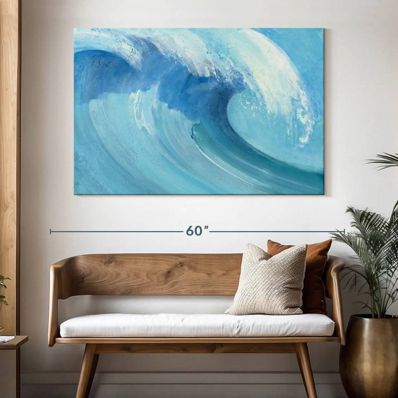 Senne Catch A Wave, 34" H x 51" W