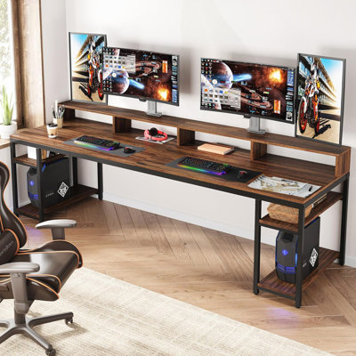 78.74" Long Double Computer Office Desk