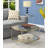 Carolina 2-Tier Acrylic Glass Coffee Table-634835330