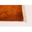 Tapis orange noué à la main de conception unique 6 pi 1 po x 8 pi 9 po
