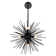9 - Light Dimmable Sputnik Modern Linear Chandelier