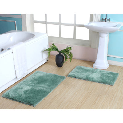 Luxury Microfiber Bath Rug Set - 20”X32”/23”X39”