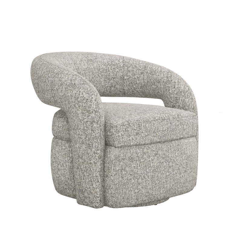 Targa Swivel Barrel Chair, Breeze Polyester Blend