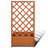 Planter Raised Flower Bed Trellis Patio Raised Bed Plant Pot Solid Wood