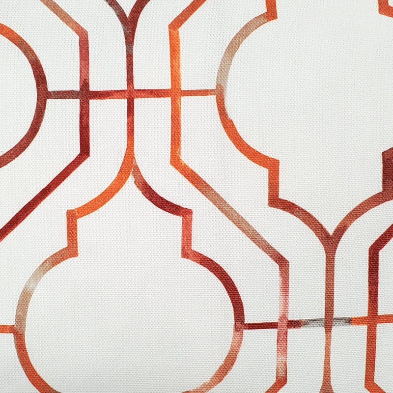 Biltmore Gate Argyle Cotton Throw Pillow, Orange