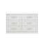 Aydon 6 Drawer White Chest