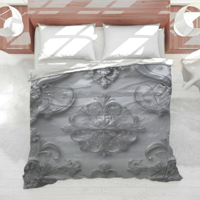 Édredon Ornate Silver Embellishments