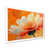 Cadre simple blanc, bois massif