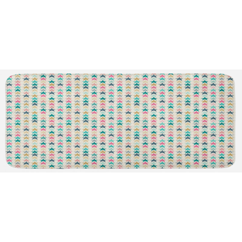 Modern & Contemporary Synthetic Kitchen Mat