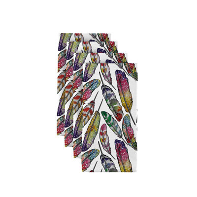 Rosaline Polyester Abstract Square Napkin