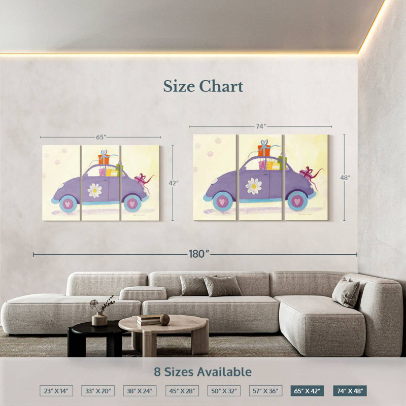 Mehar Daisy Mobile, 42" H x 65" W