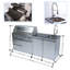 Barbecue 85 po en acier inoxydable 304 avec évier et rangement Station de barbecue 72 000 BTU pour patio.