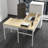 Ainsleigh Modular L-Shaped Steel Computer Desk-895438138