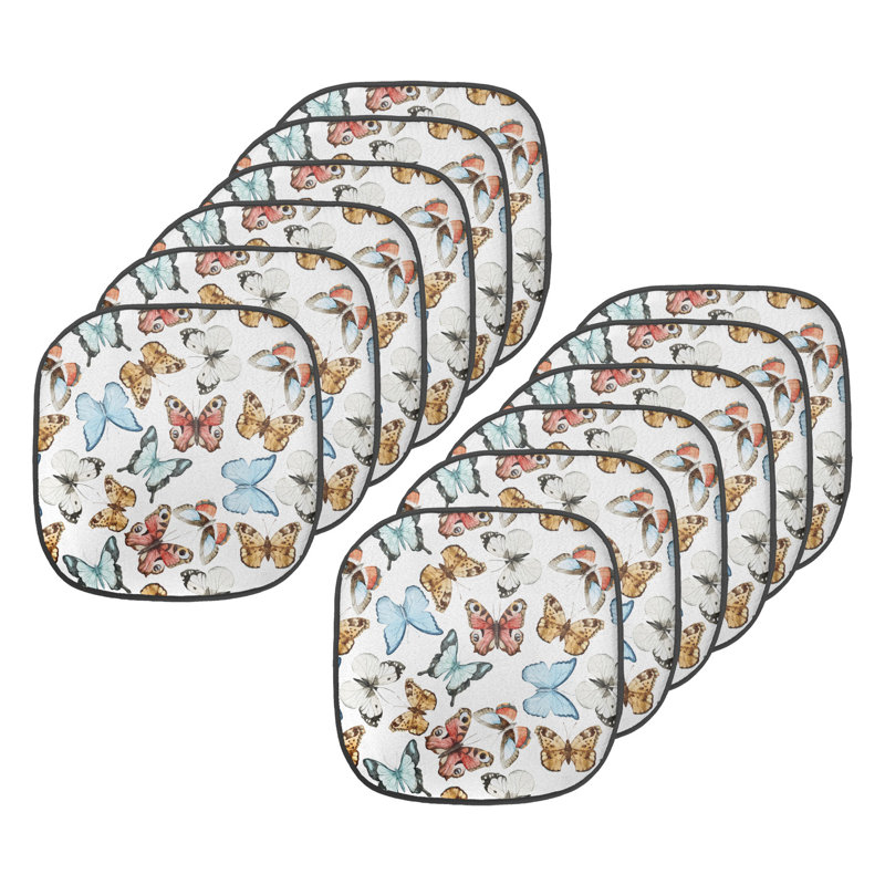 Coussin de siège papillon