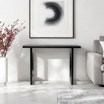 Retro Minimalist Console Table