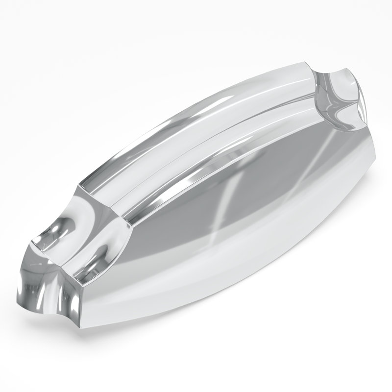 Poignée arche 3 3/4 po Veranda Cup, Chrome