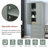 Rivertown Freestanding Bathroom Cabinet with 3 Drawers-1898290180