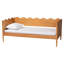 Lit de jour complet en bois avec bords festonnés Taunton Studio Malaya-1157424949-1172860533