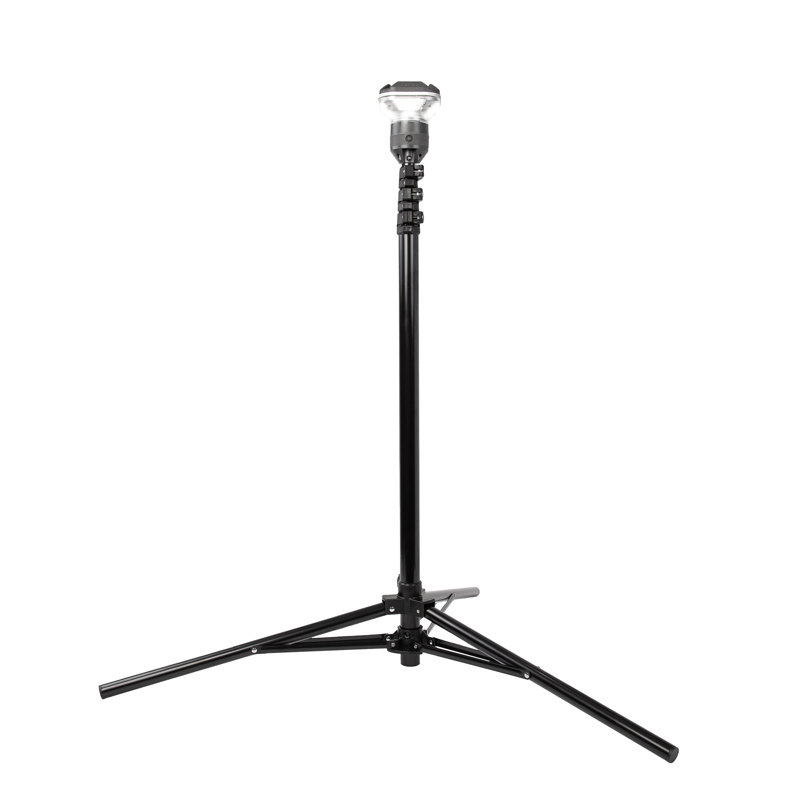 Devos Outdoor LightRanger 1200 - High-Performance LED Tripod Lantern with Adjustable Height, 9ft Tall with 1200 Lumens Brightness, and Long Battery Life
