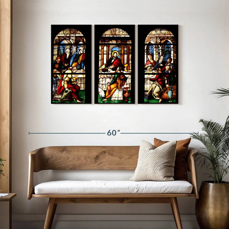 Adella The Lords Supper, 28" H x 45" W