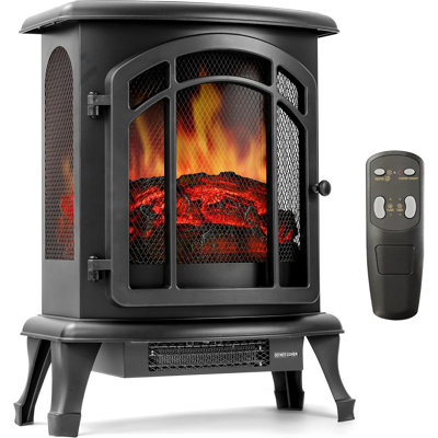 24" Electric Fireplace Heater - Freestanding Fire Places Electric Fireplace Stove