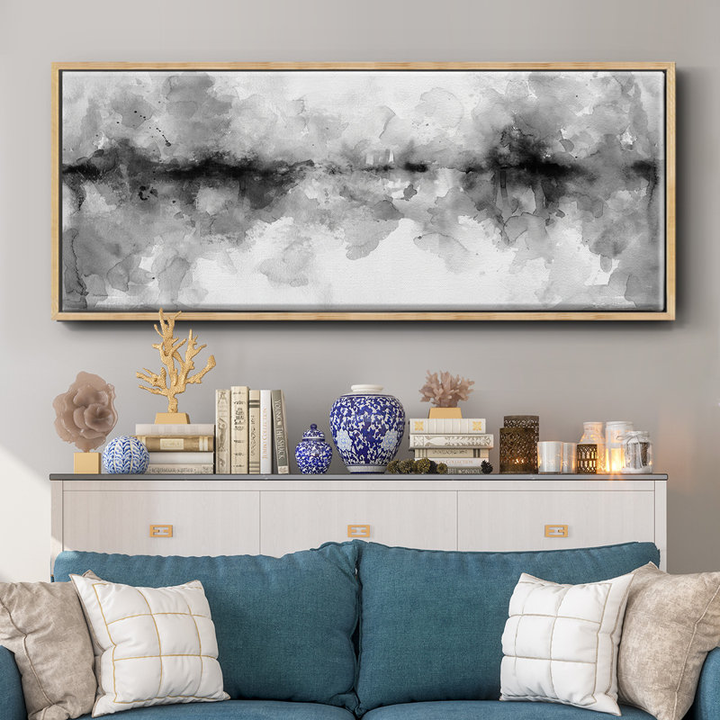 Island Mist- Framed Canvas