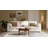 39"W Solid Oak Mid-Century Modern Coffee Table with Drawer and Storage Shelf-359090610-359090608