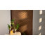 Panneau mural acoustique pelez et collez en PET 11,8 po x 11,8 po, feutre insonorisé à lattes diagonales 3D avec 96 pattes adhésives-130993703