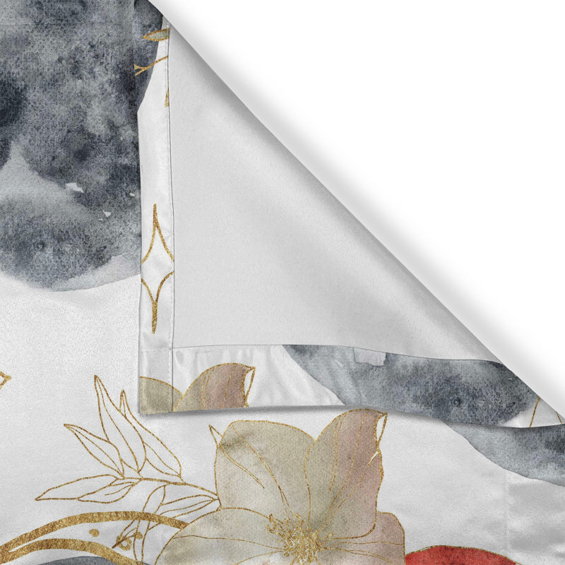 Semi Sheer Curtain Pair