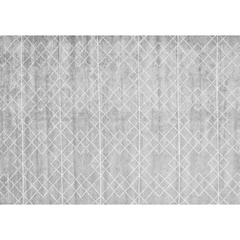 Tapis géométrique tissé à la machine Sheere, Rectangle 4 pi x 6 pi