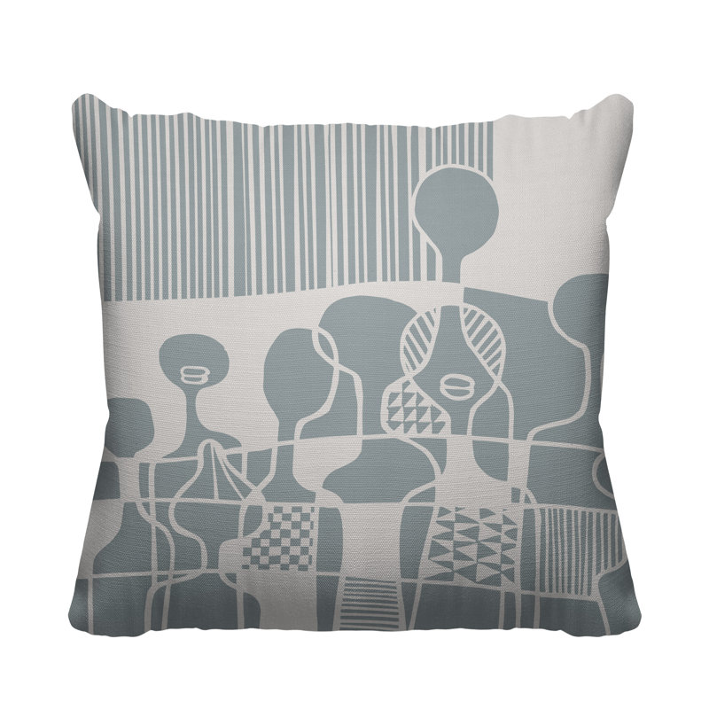 Housse de coussin et insert Ori Oudtoor, L 19 po x H 19 po, Gris