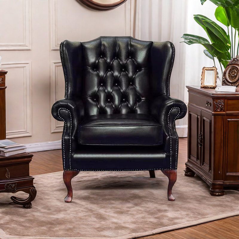 Alaizah, Black Faux Leather