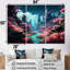 «Life In Coral Reef Paradise I» - art mural bord de mer tropical-1175037586-1175037591