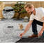 Tapis d'extérieur réversible, paille de plastique imperméable avec sac de transport-2099079055