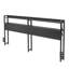 Tête de lit pour lit, tête de lit à hauteur réglable avec 2 tablettes de rangement, tête de lit autoportante avec station de charge et lumière DEL pour différents cadres de lit, assemblage facile-1948852432-1948852434