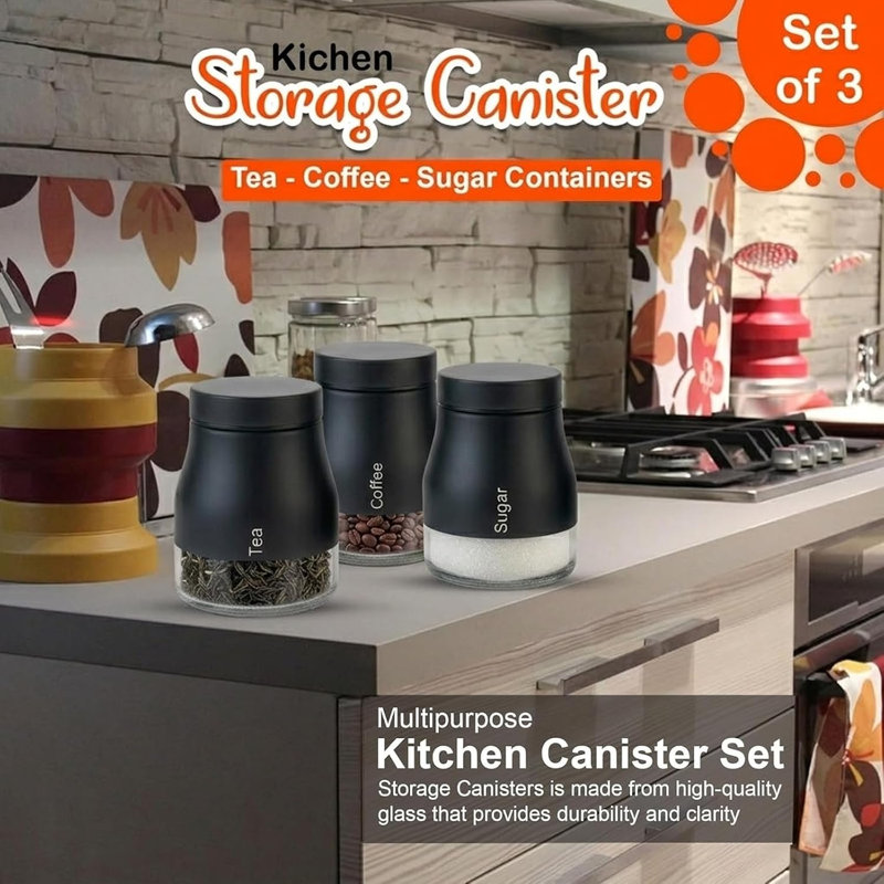 Coffee, Tea, & Sugar Jar Sets