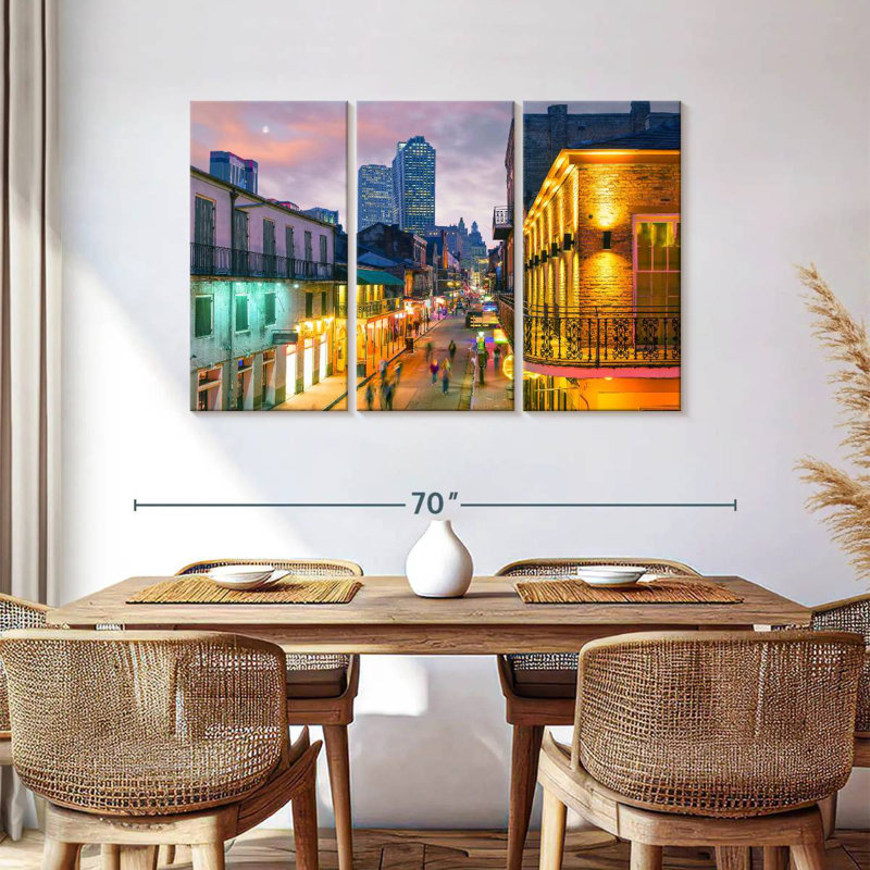 Nicci French Quarter Evening Glow, H 36 po x l 57 po