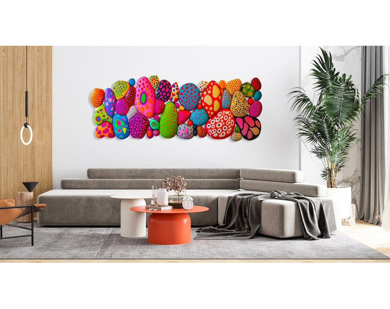 Trypophobia # 97 Pop Art Wall - Décor unique pour espaces modernes, H 15 po x l 40 po x P 1 po