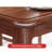 American style solid wood dining table set-106883762