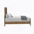 Wallace & Bay Lisque Brown Queen Bed