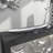 Hurtt Aluminum Metal Sleek Minimalistic Boat Decor Silver Tray