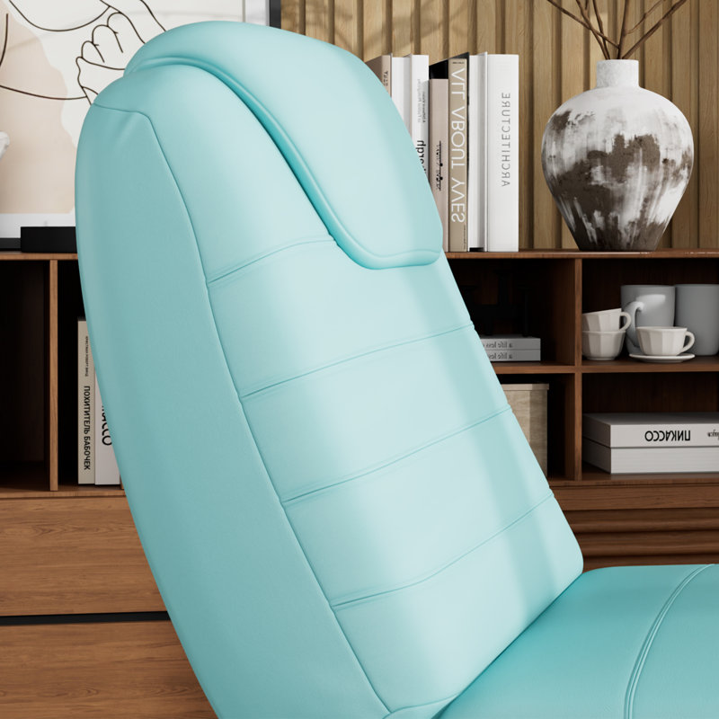 32.9" Wide Swivel Accent Chair, Single Seater 360 Rotation, Recliner with padded Seat and Backrest, Green