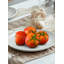  Faux tomates rouges - fruits décoratifs en plastique réalistes pour bols de cuisine, présentoirs et accessoires photo, 2,6 po de diamètre et 2,5 po de hauteur, paquet de 6